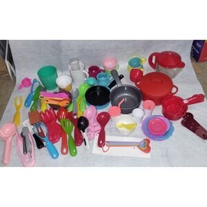 Play Kitchen Pretend Play For Kids Utensils Pots Pans Plates Cups